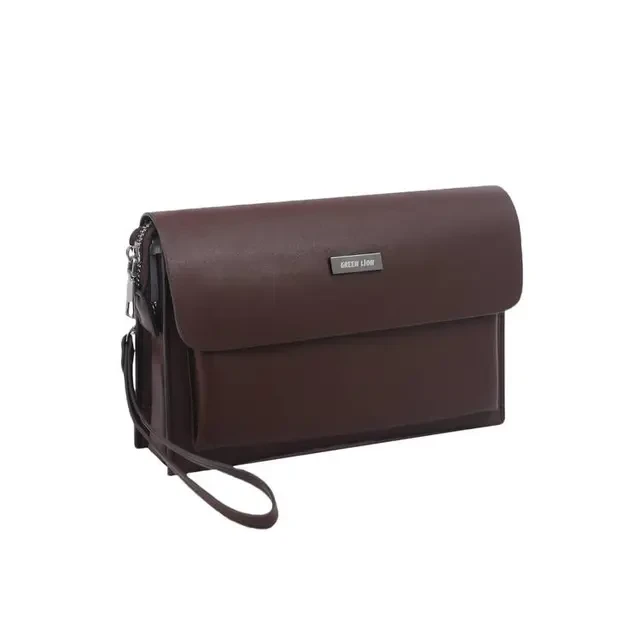 Green Lion  Mara Clutch Bag brown