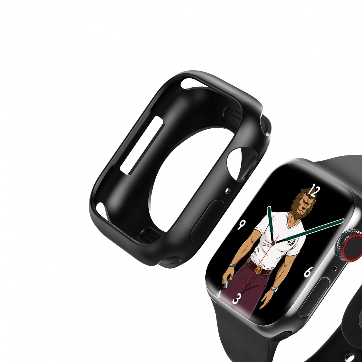 Green Stylin Guard Pro Case for Apple Watch 42/44/45 mm