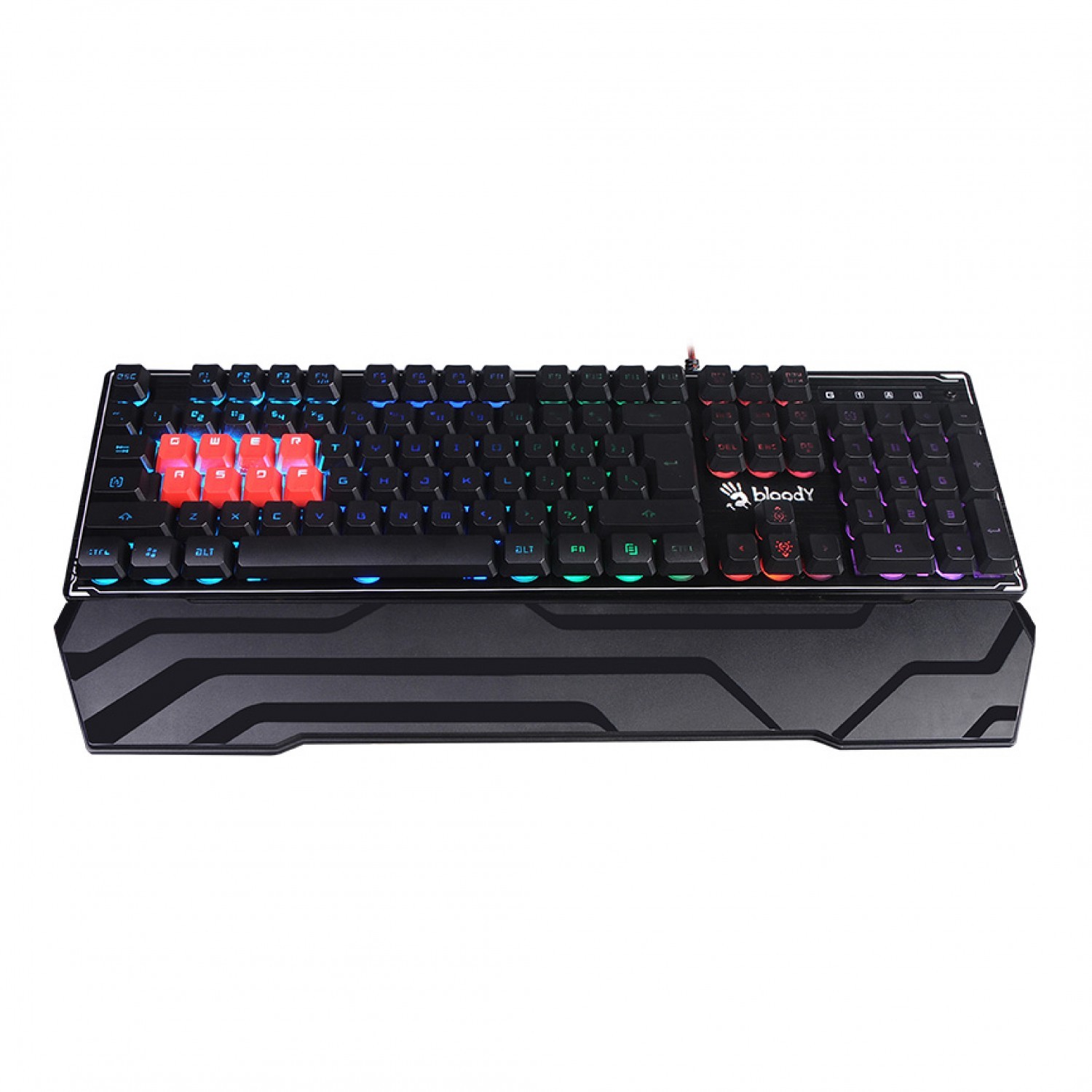 Bloody B3370R 8-Light Strike RGB Mechanical Gaming Keyboard US - Brown Switch